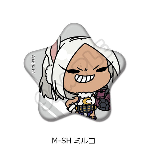 『僕のヒーローアカデミア』みんなmochocho化大作戦! 第2弾 星型缶バッジ M-SH ミルコ